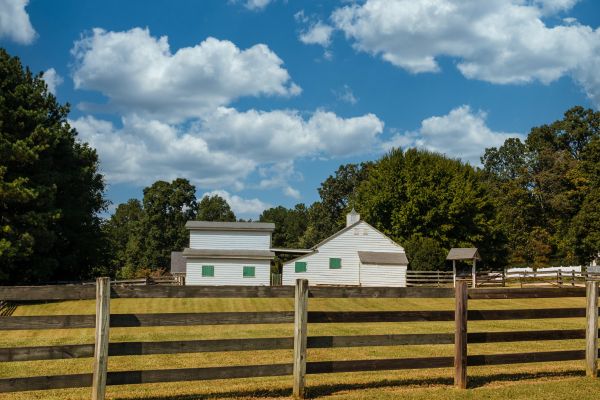 Wood Rail Fence Installation